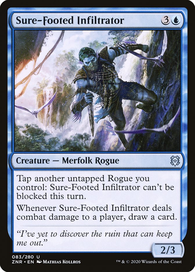 Sure-Footed Infiltrator [Zendikar Rising] 