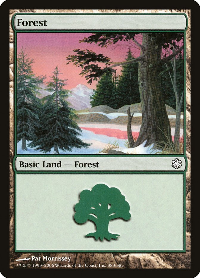 Forest (383) [Coldsnap Theme Decks] 