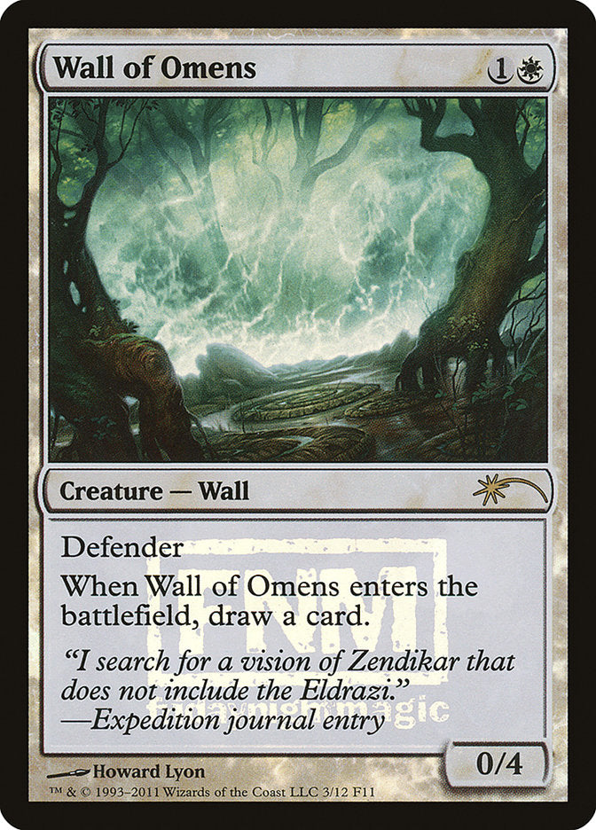 Wall of Omens [Friday Night Magic 2011] 