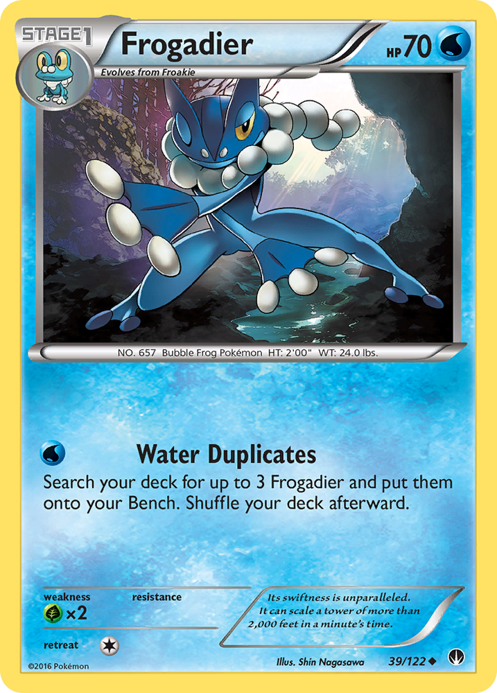 Frogadier (39/122) [XY: BREAKpoint] 