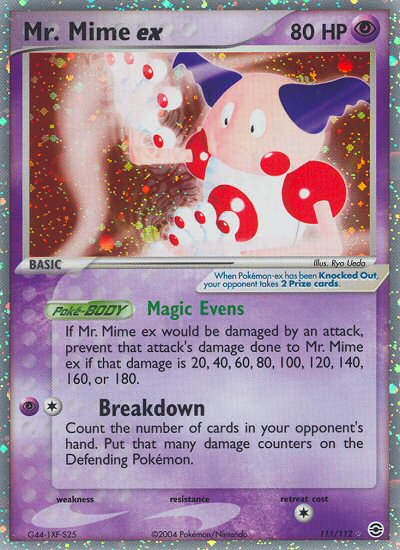 Mr. Mime ex (111/112) [EX: FireRed &amp; LeafGreen] 