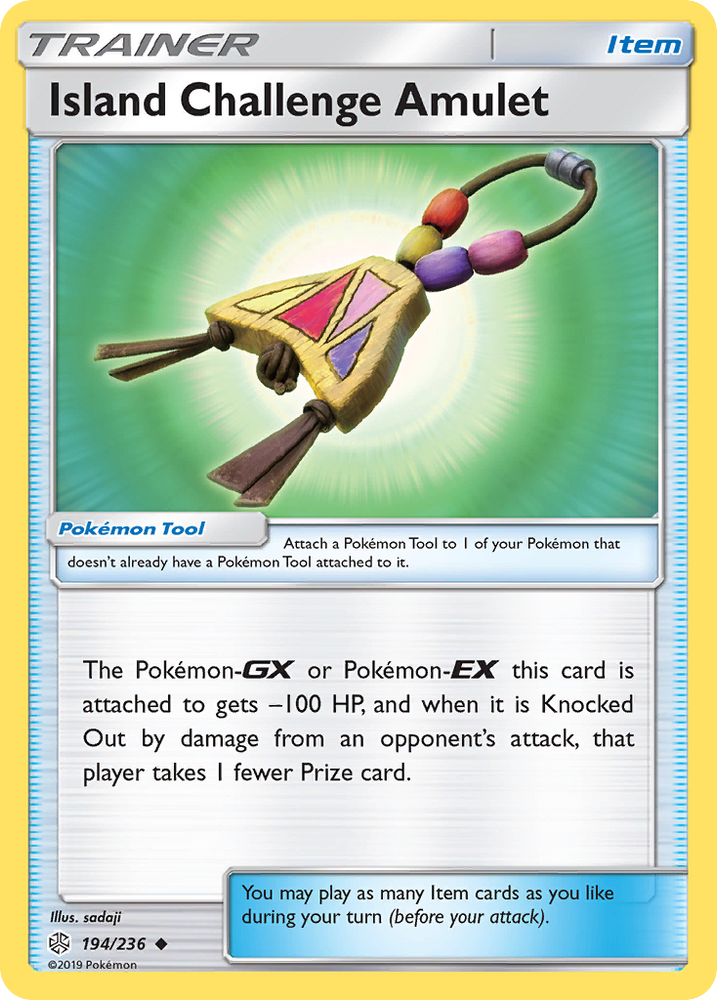 Island Challenge Amulet (194/236) [Sun &amp; Moon: Cosmic Eclipse] 