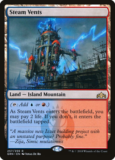 Steam Vents [Guilds of Ravnica] 