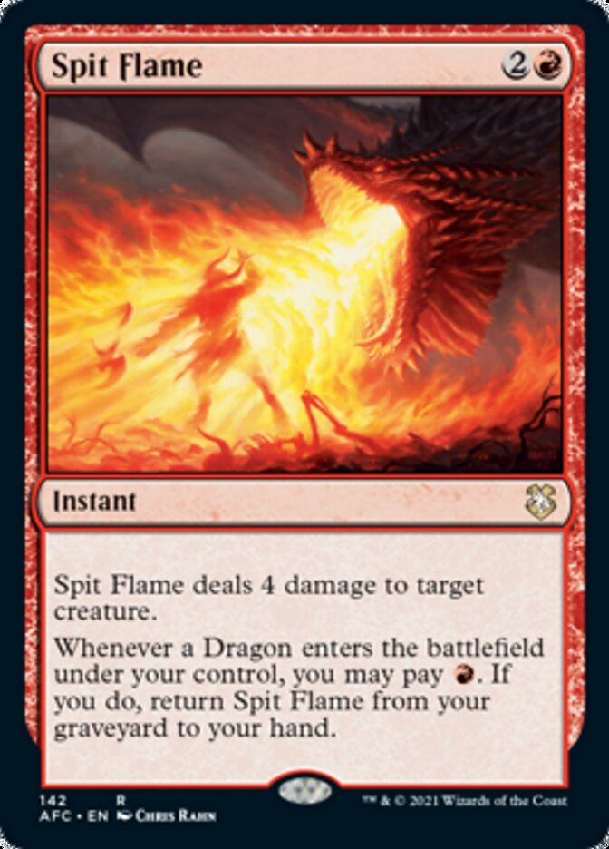 Spit Flame [Dungeons &amp; Dragons: Adventures in the Forgotten Realms Commander] 