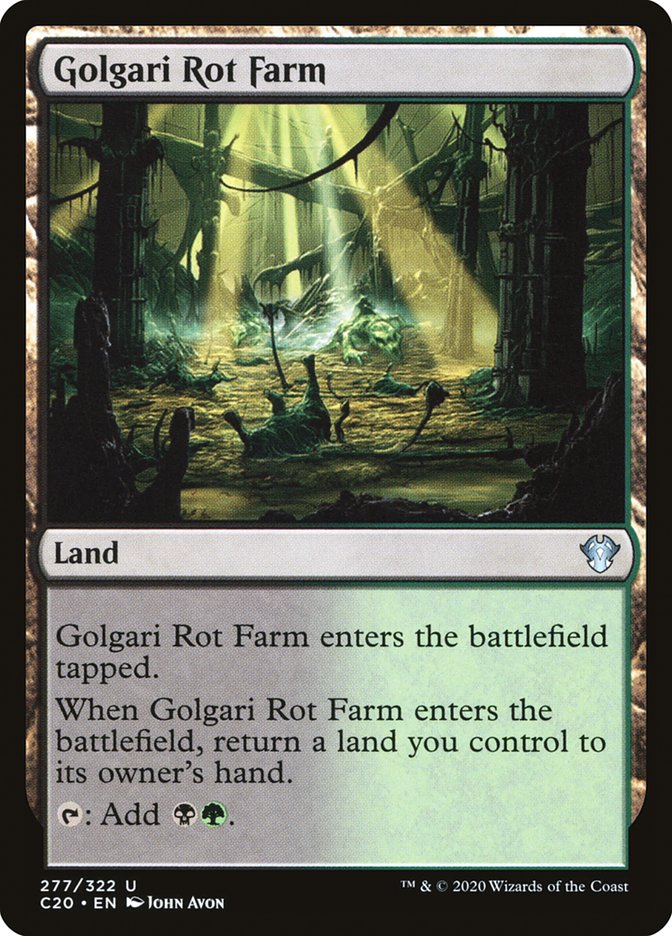 Golgari Rot Farm [Order 2020] 