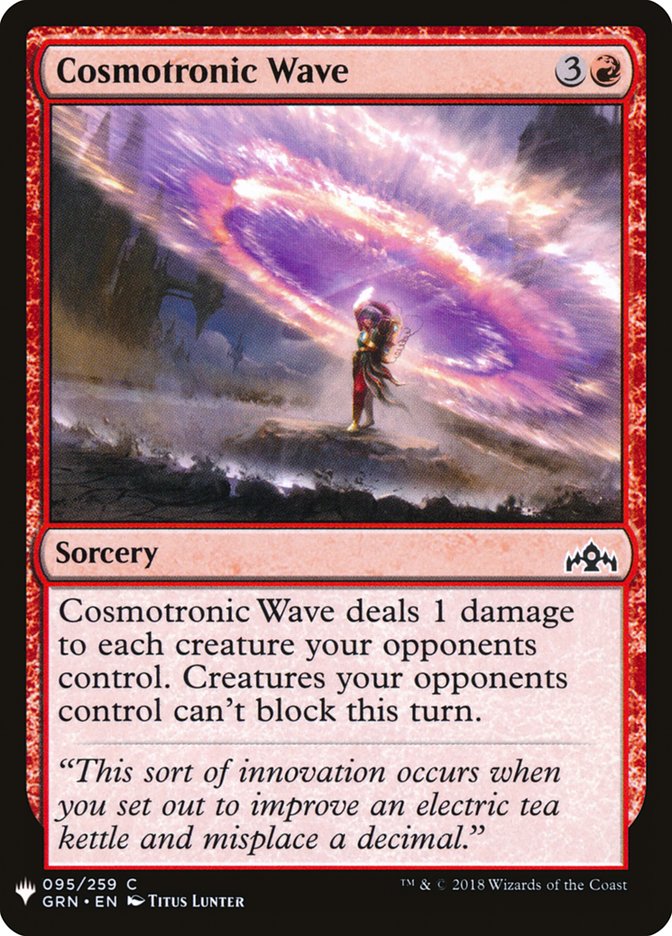 Cosmotronic Wave [Mystery Booster] 