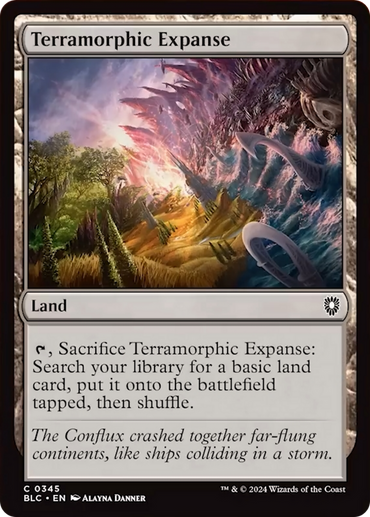 Terramorphic Expanse [Bloomburrow Commander] 