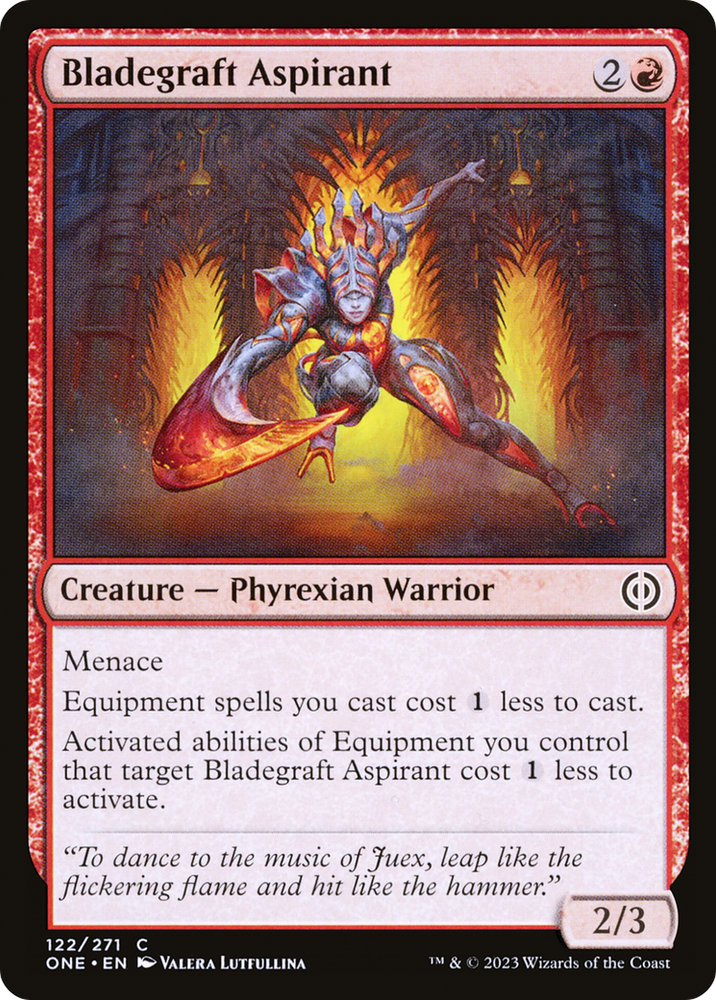 Bladegraft Aspirant [Phyrexia: All Will Be One] 