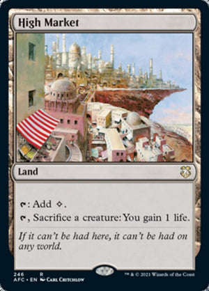 High Market [Dungeons &amp; Dragons: Adventures in the Forgotten Realms Commander] 