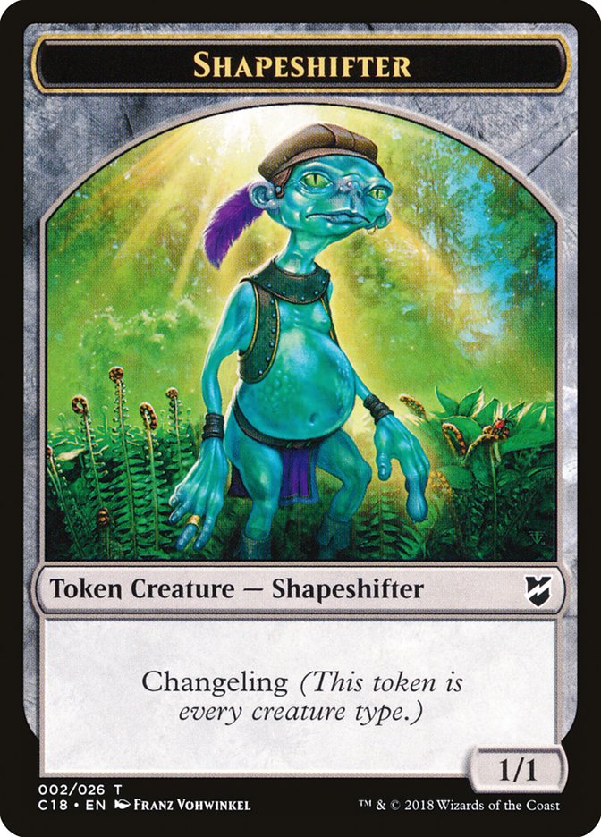 Shapeshifter Token [Order 2018 Tokens] 