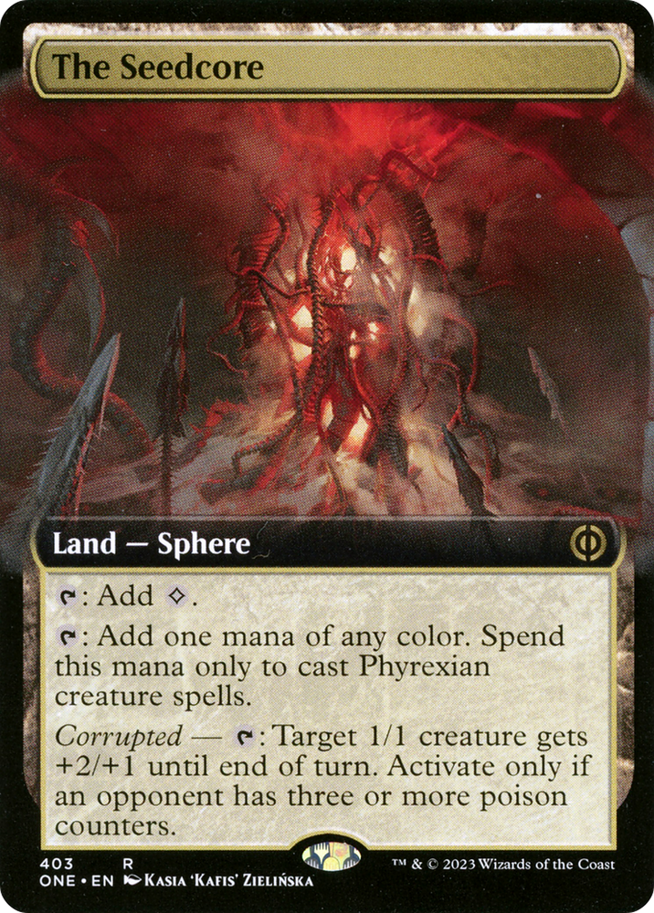 The Seedcore (Extended Art) [Phyrexia: All Will Be One] 