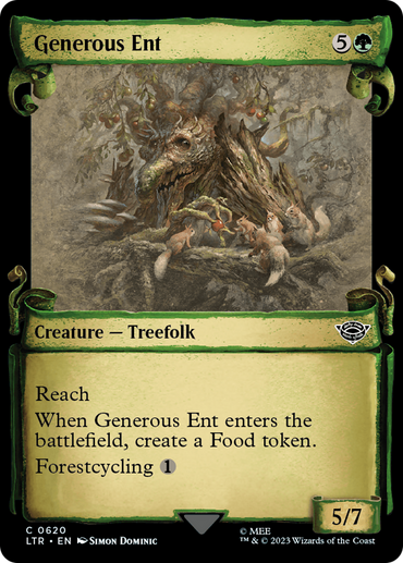 Generous Ent [The Lord of the Rings: Tales of Middle-Earth Showcase Scrolls] 