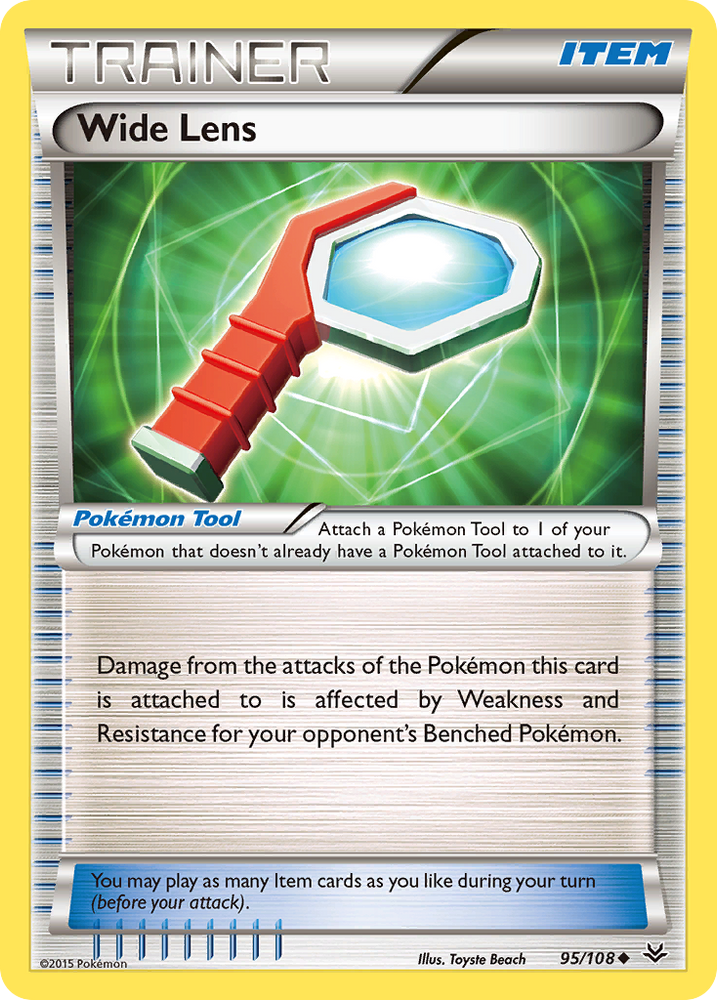 Wide Lens (95/108) [XY: Roaring Skies] 