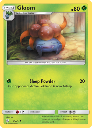 Gloom (3/236) [Sun &amp; Moon: Cosmic Eclipse] 