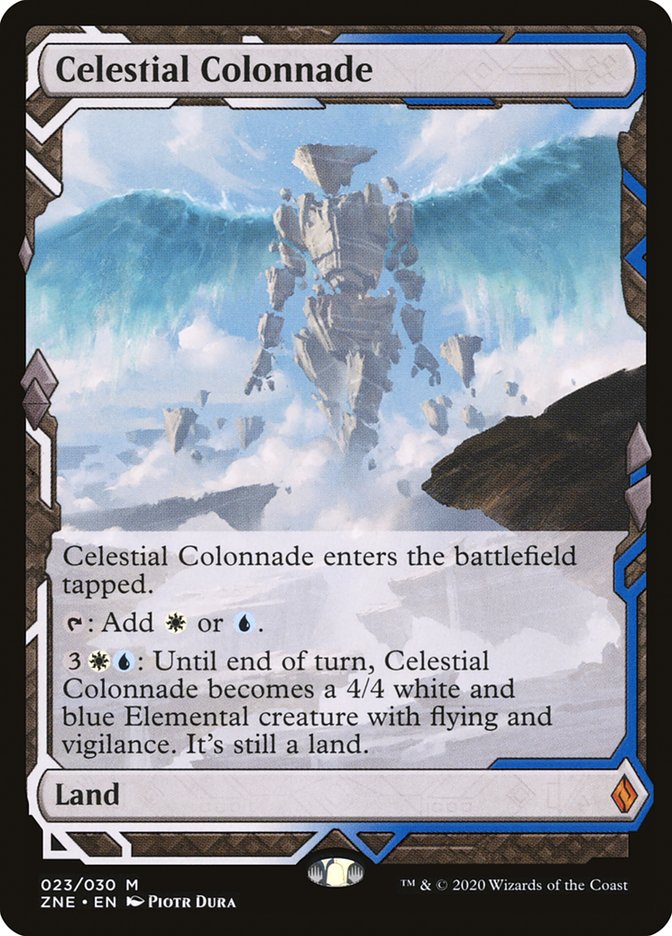 Celestial Colonnade (Expeditions) [Zendikar Rising Expeditions] 