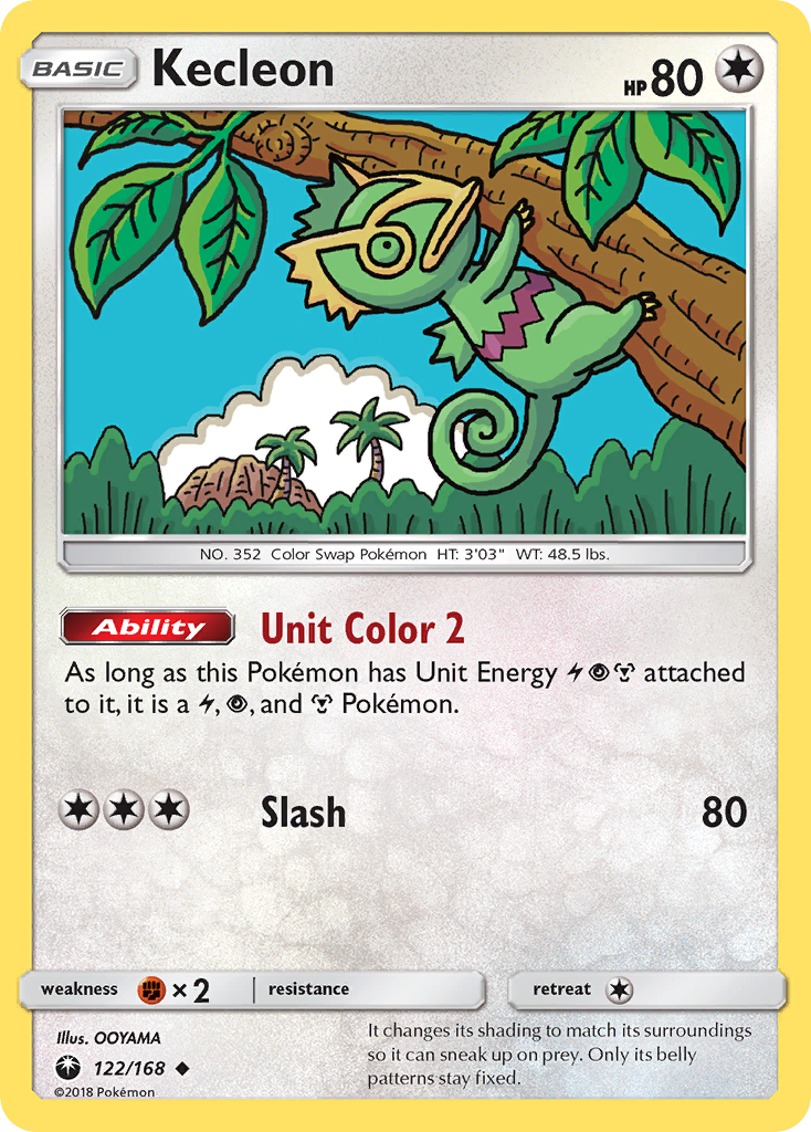 Kecleon (122/168) [Sun & Moon: Celestial Storm] 