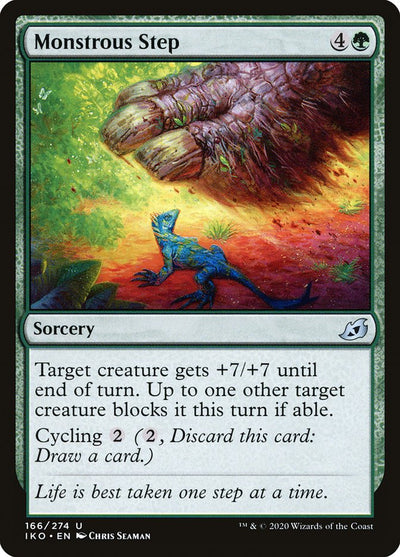 Monstrous Step [Ikoria: Lair of Behemoths] 
