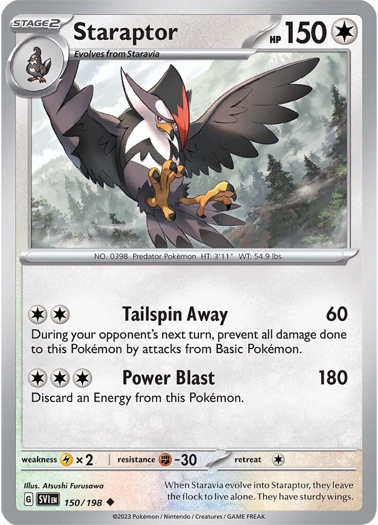 Staraptor (150/198) [Scarlet & Violet: Base Set] 