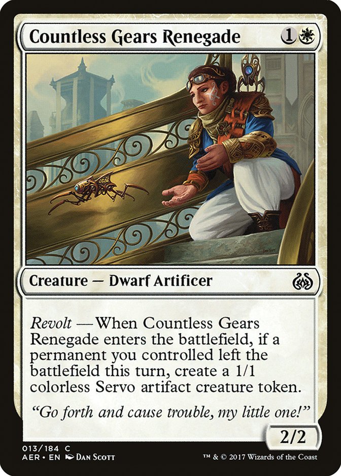 Countless Gears Renegade [Aether Revolt] 