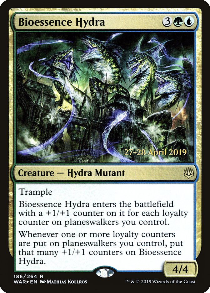 Bioessence Hydra [War of the Spark Prerelease Promos] 