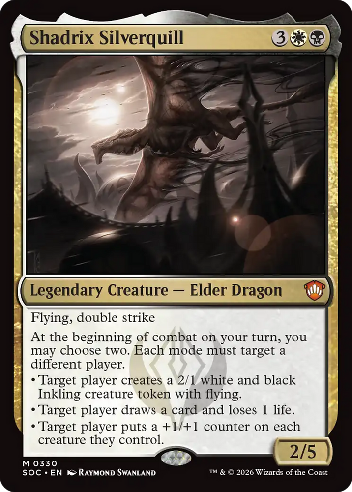 Shadrix Silverquill [Secrets of Strixhaven Commander]