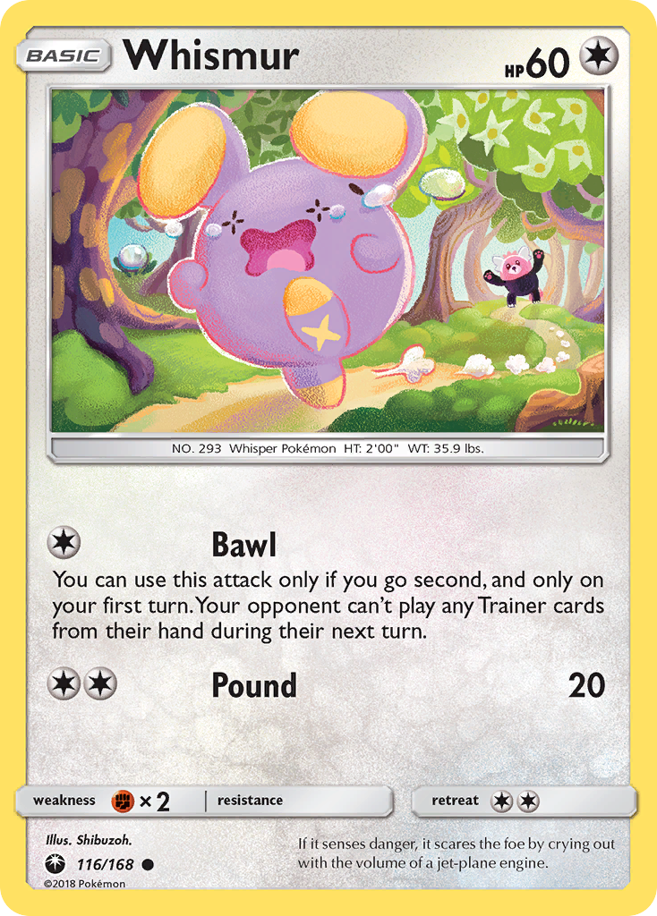 Whismur (116/168) [Sun & Moon: Celestial Storm] 