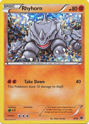 Rhyhorn (8/12) [McDonald's Promos: 2015 Collection] 