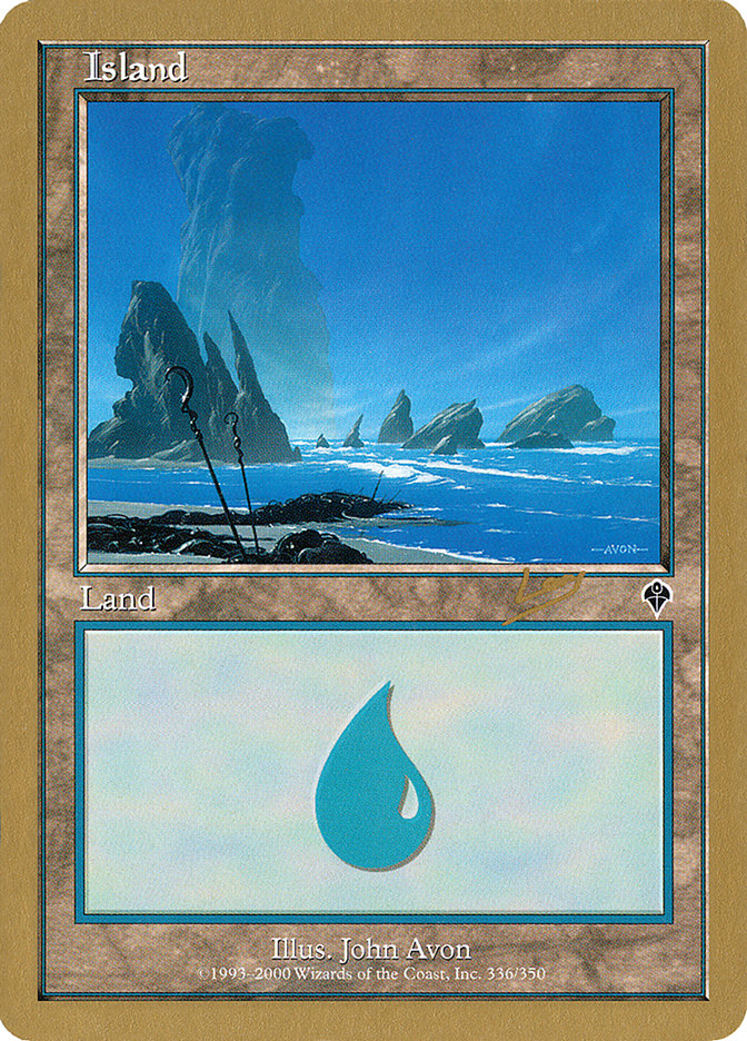 Island (rl336) (Raphael Levy) [World Championship Decks 2002]