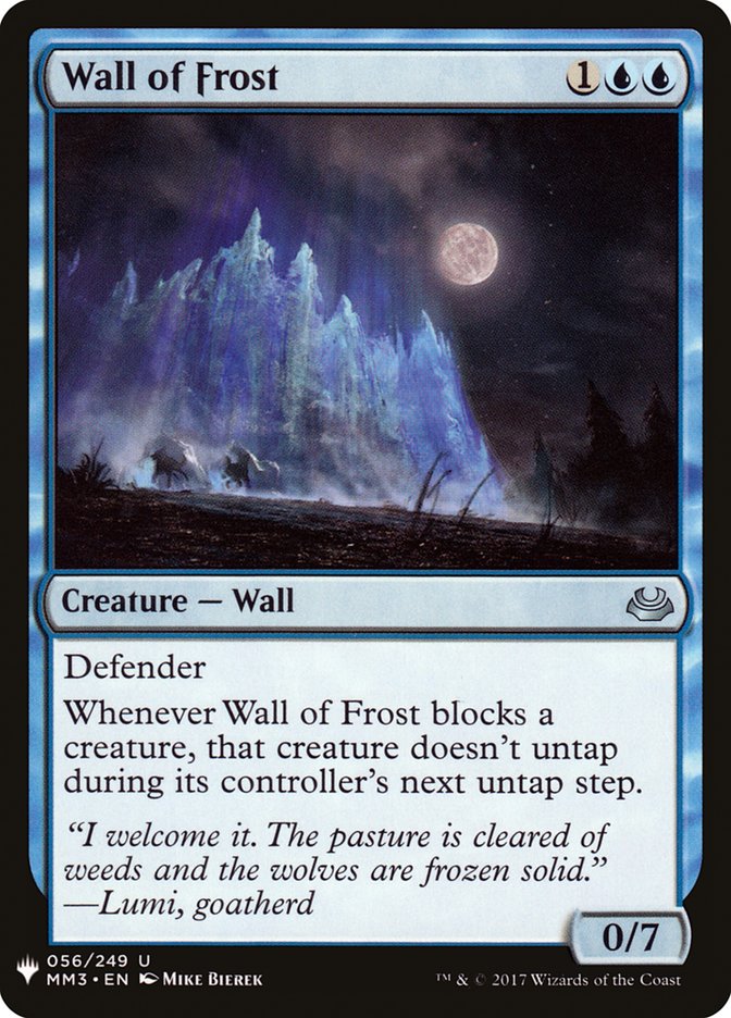 Wall of Frost [Mystery Booster] 