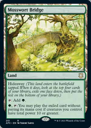 Mosswort Bridge [Dungeons &amp; Dragons: Adventures in the Forgotten Realms Commander] 