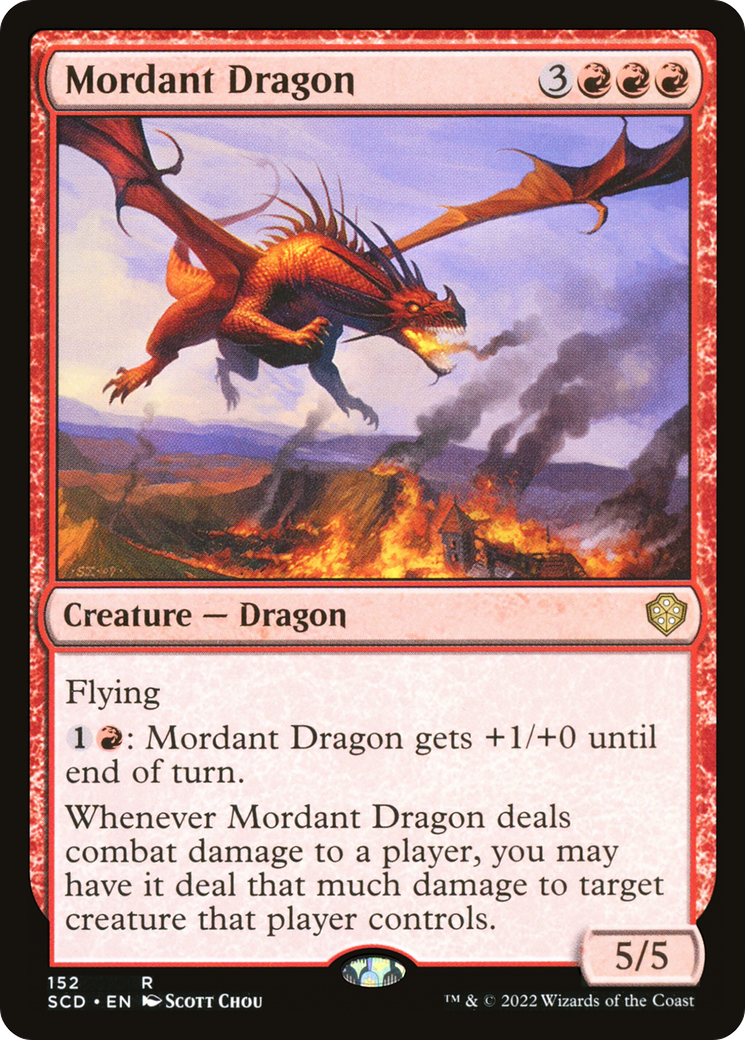 Biting Dragon [Starter Commander Decks] 