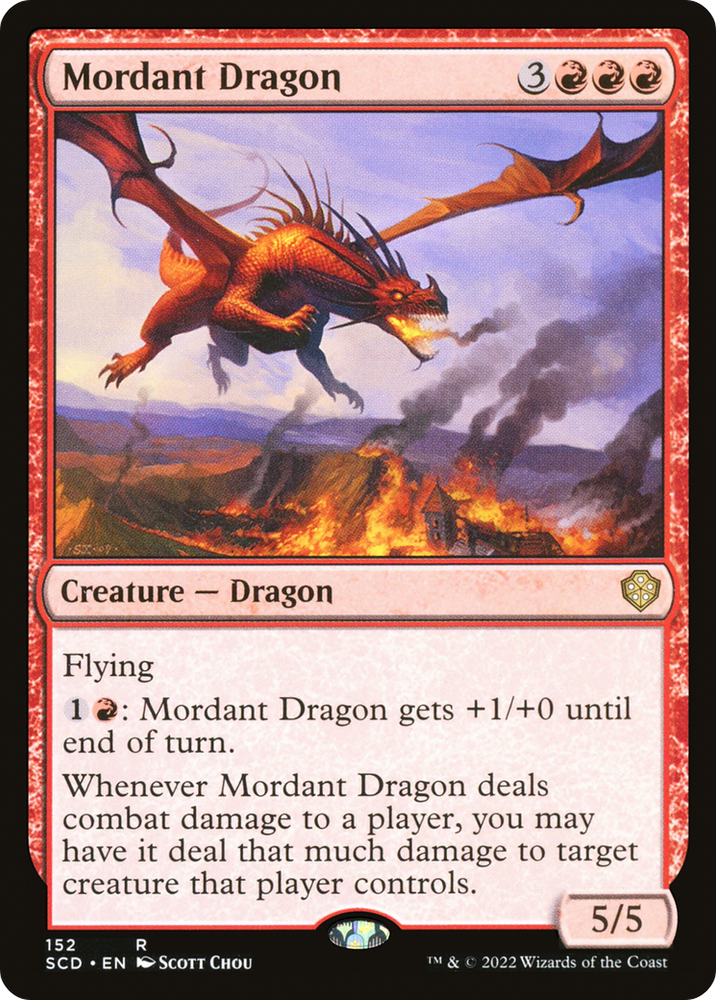 Biting Dragon [Starter Commander Decks] 