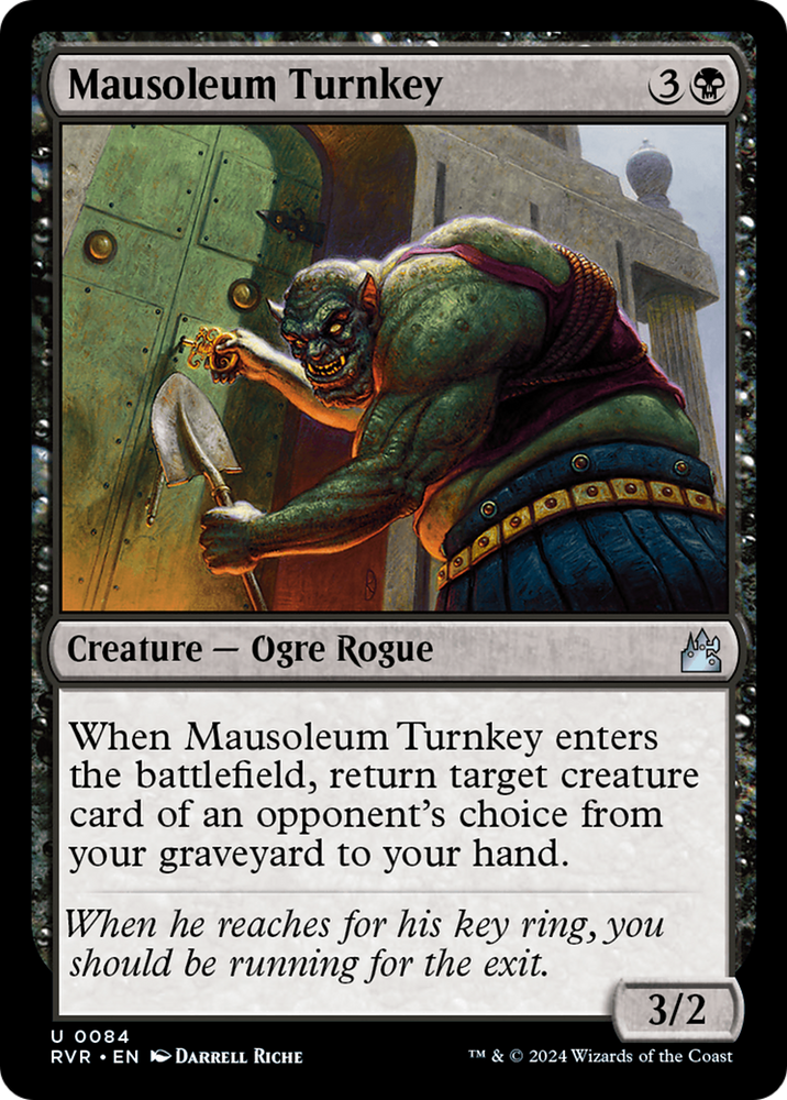 Turnkey Mausoleum [Ravnica Remastered] 