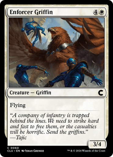 Enforcer Griffin [Ravnica: Clue Edition] 