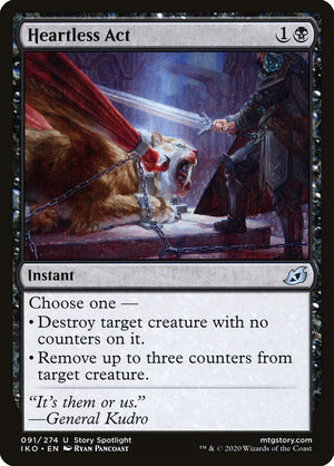 Heartless Act [Ikoria: Lair of Behemoths] 