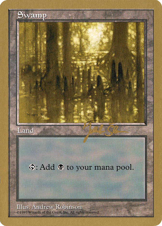 Swamp (js438) (Jakub Slemr) [World Championship Decks 1997] 