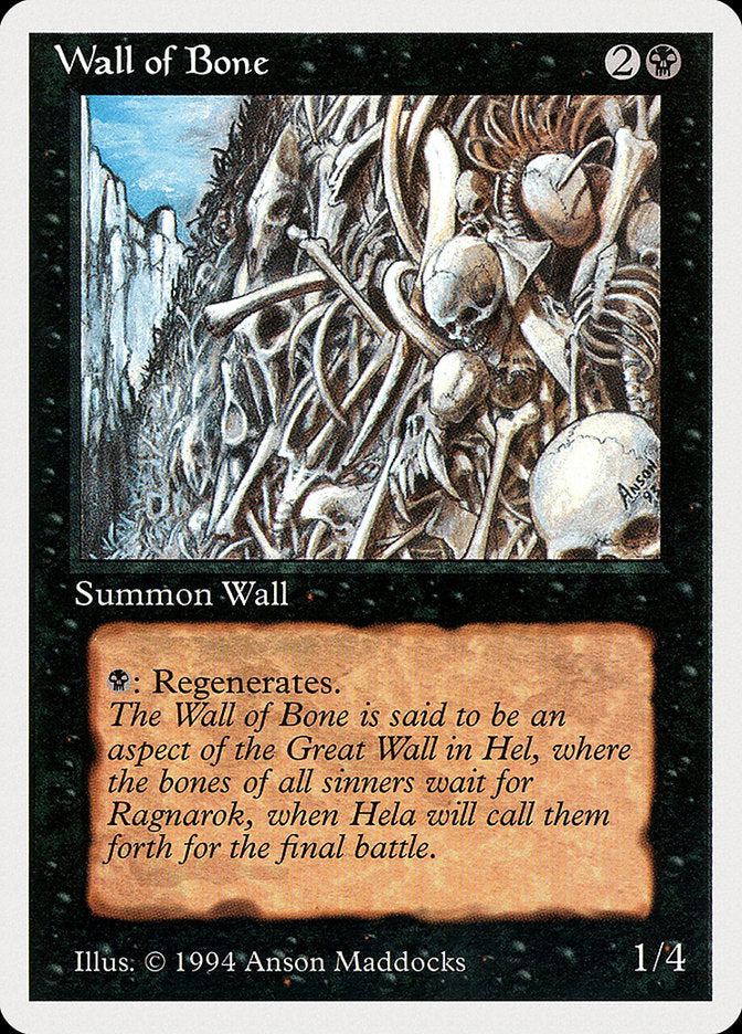 Wall of Bone [Summer Magic / Edgar] 