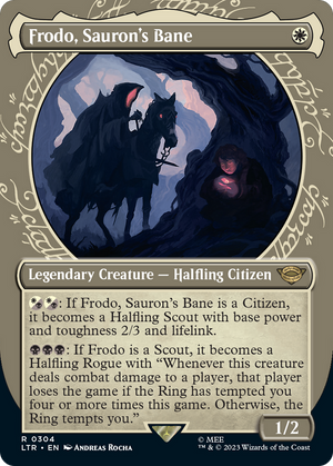 Frodo, Sauron's Bane (Showcase Ring Frame) [The Lord of the Rings: Tales of Middle-Earth] 