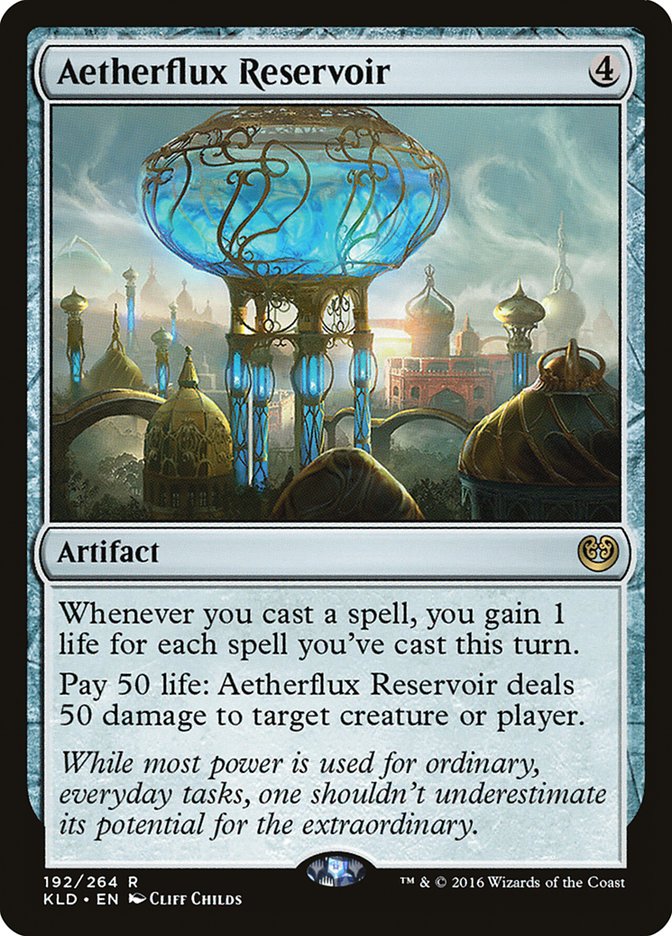 Aetherflux Reservoir [Kaladesh] 