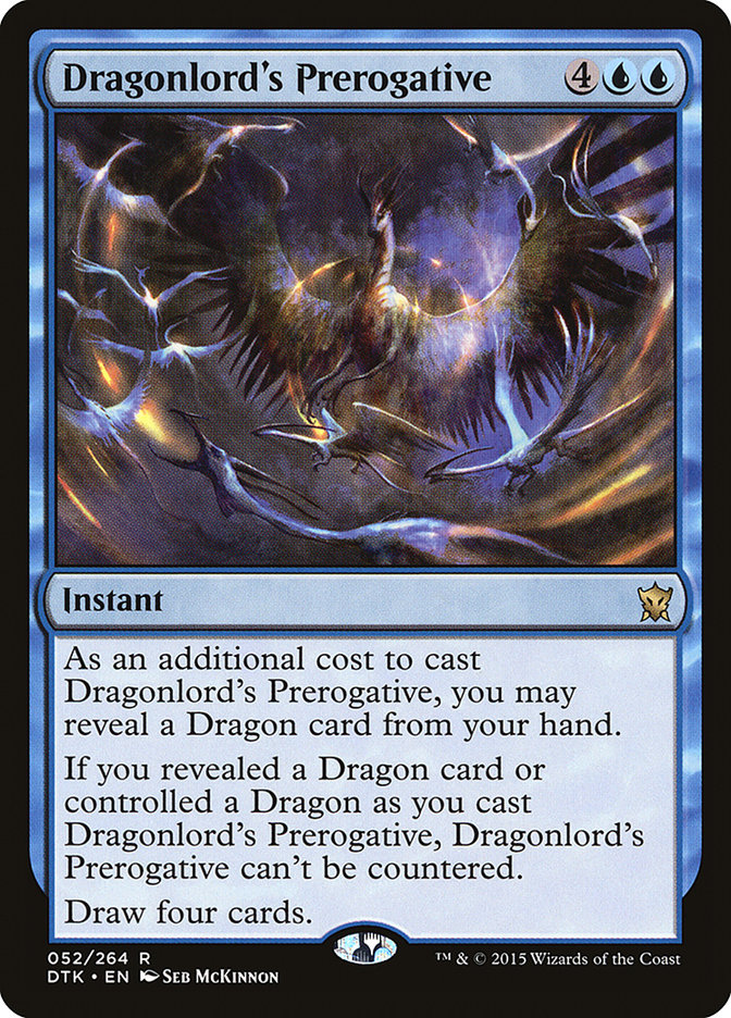 Dragonlord's Prerogative [Dragons of Tarkir] 