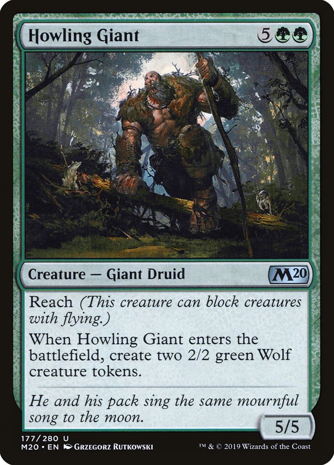 Howling Giant [Core Set 2020] 