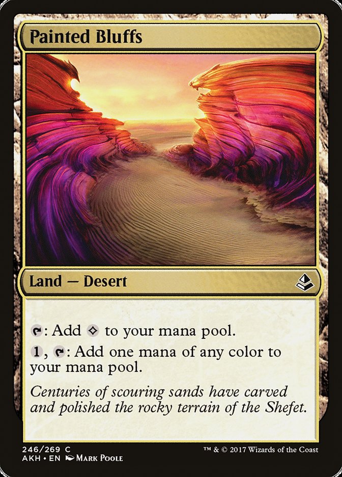 Painted Bluffs [Amonkhet] 