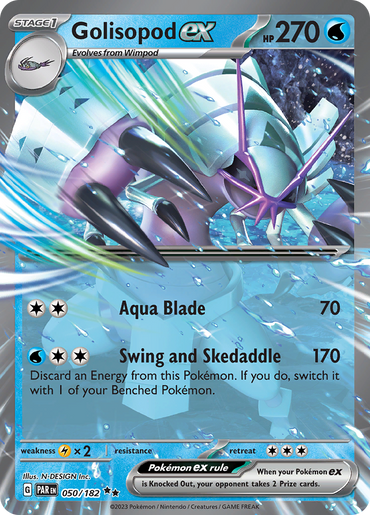 Golisopod ex (050/182) [Scarlet &amp; Violet: Paradox Rift] 