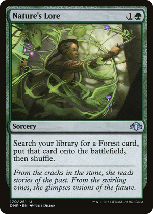 Nature's Lore [Dominaria Remastered] 