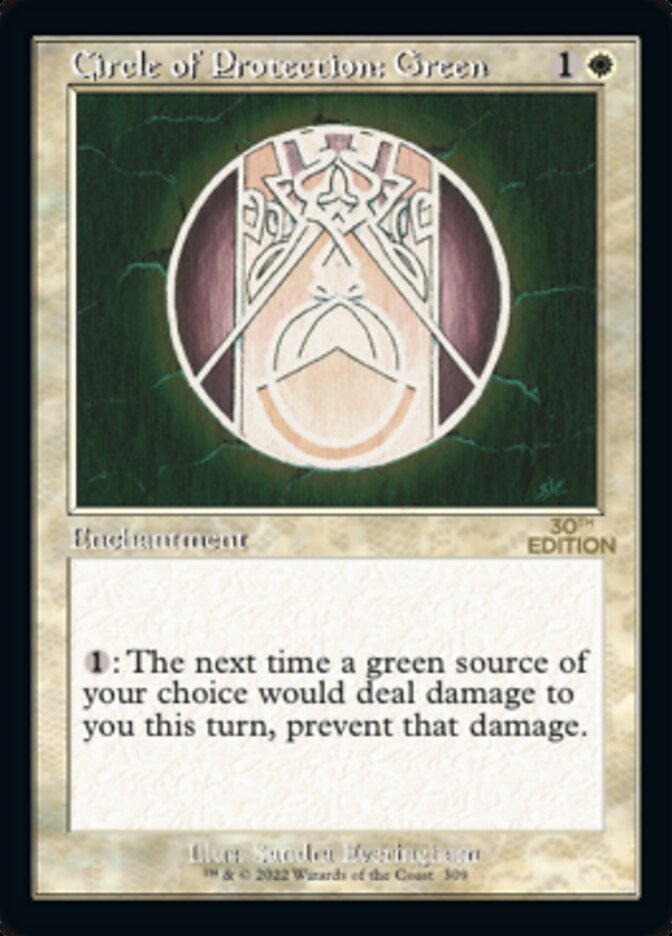 Circle of Protection: Green (Retro) [30th Anniversary Edition] 