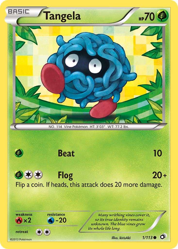 Tangela (1/113) [Black & White: Legendary Treasures] 