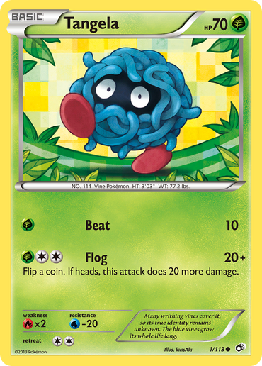 Tangela (1/113) [Black &amp; White: Legendary Treasures] 