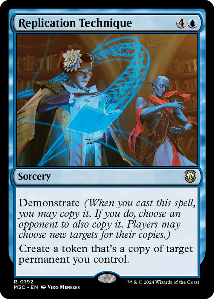 Replication Technique (Ripple Foil) [Modern Horizons 3 Commander] 