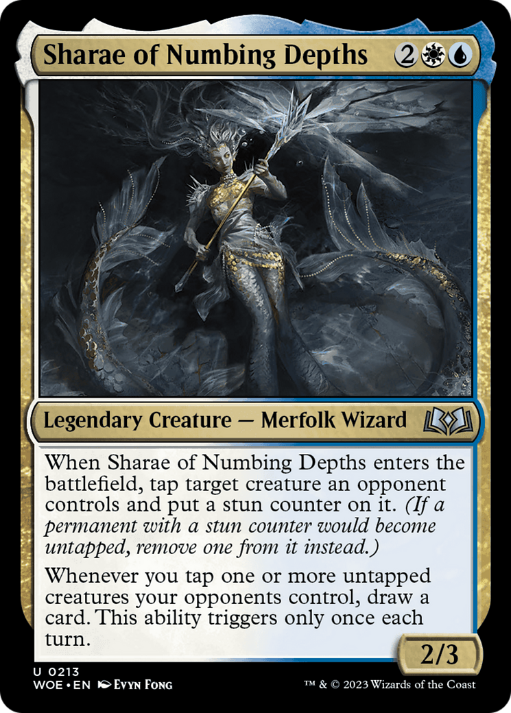 Sharae of Numbing Depths [Wilds of Eldraine] 