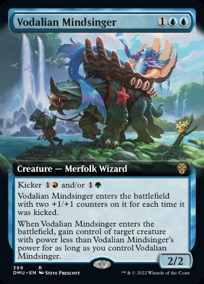 Vodalian Mindsinger (Extended Art) [Dominaria United] 